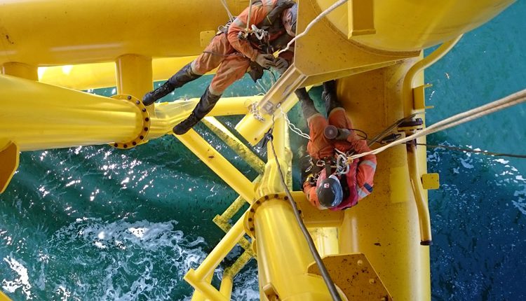 Offshore Arbeiten